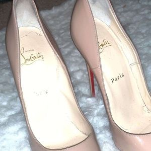Christian Louboutin red bottoms